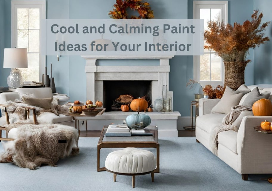 Cool and Calming Paint Ideas for Your Interior